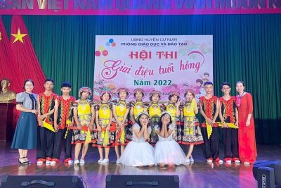 Hội thi Giai điệu Tuổi hồng huyện Cư Kuin năm 2022